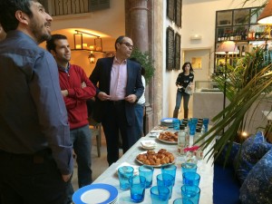 Primer CaféTIC, en Rialto Living con Jorge Morell