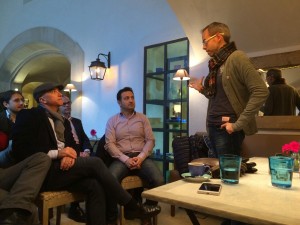 Primer CaféTIC, en Rialto Living con Jorge Morell
